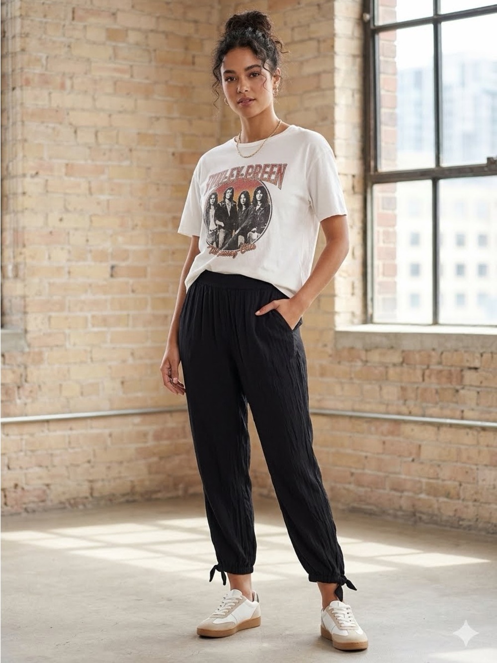 le chateau Black Jogger Pants